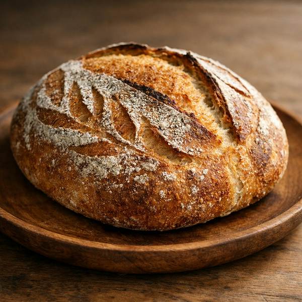 A sourdough loaf